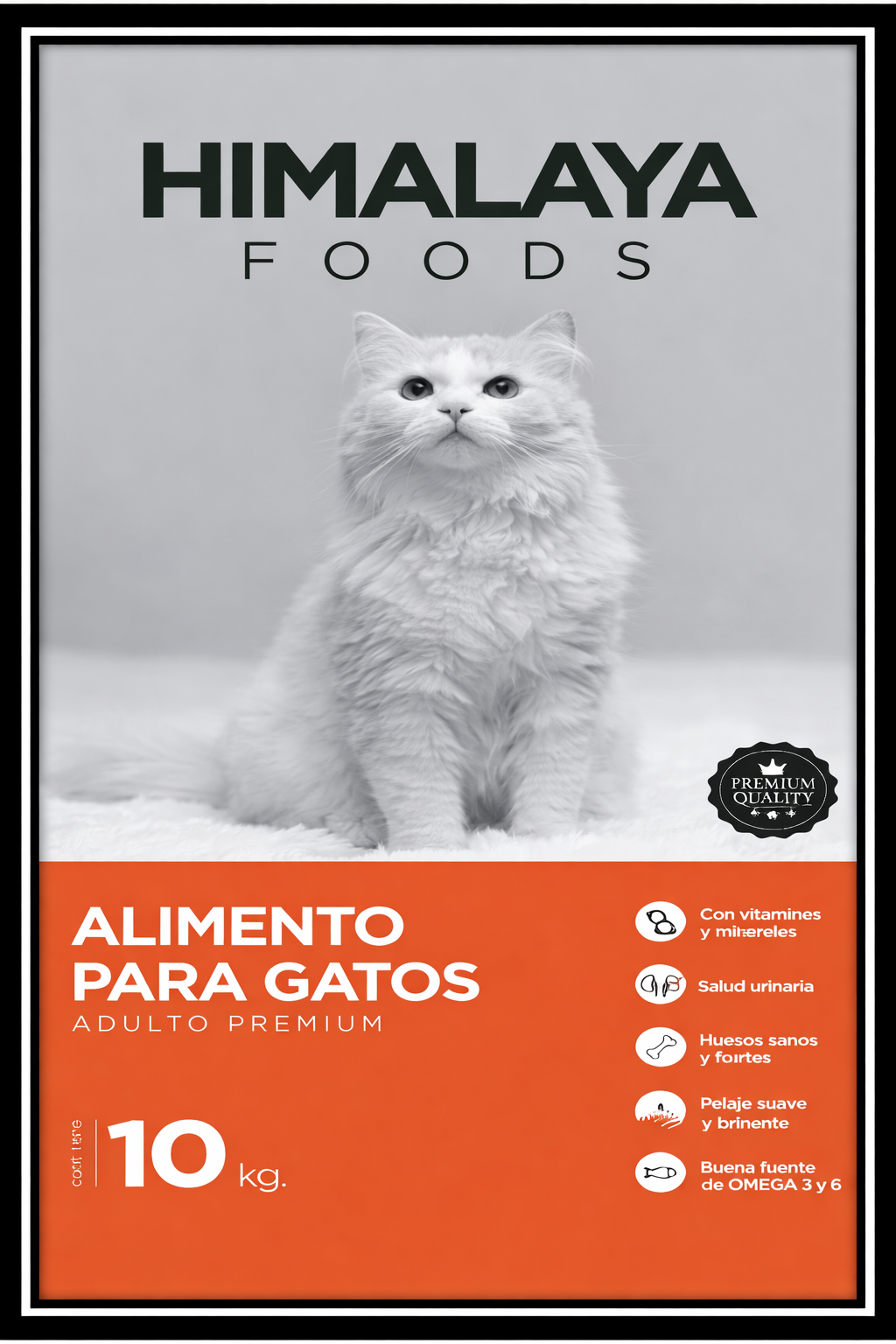 ALIMENTO GATO PREMIUM ADULTO 10 KG